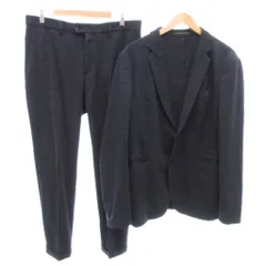 ザラ ZARA テーラードジャケット スラックス セットアップ 紺 ネイビー /NL ■GY58