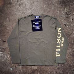JUNYA WATANABE MAN × FILSON 25aw Long Sleeve T-shirt M グリーン ジュンヤワタナベマン フィルソン 2025aw AD2025 WP-T008 新品タグ付き COMME des GARCONS