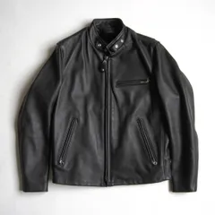 【美品】SCHOTT【641/シングルライダースジャケット】38 ボアライナー付き レザー アメリカ製 ショット 26030814