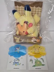 EDIYA ポケットモンスター コラボ ピカチュウ ぬいぐるみ キーホルダー ティブティブシール ステッカー ストロー まとめ 出品