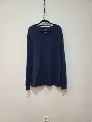 ポロラルフローレン ネイビー 長袖 Tシャツ