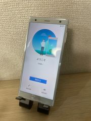 @【中古品】Xperia XZ2 au 64GB SOV37 シルバー