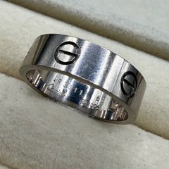 カルティエ K18 WG ラブリング 9.08g 19.5号 750 - メルカリ