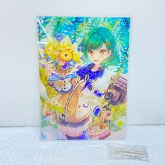 森中花咲 複製直筆サイン・メッセージ入りアクリルパネル にじさんじ
