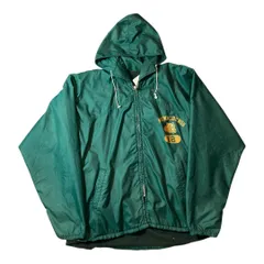 70s champion nylon parker size XL / 70年代製 チャンピオン ナイロンフードジャケット ランタグ サイズXL　【F33】