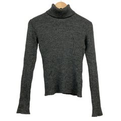 tricot COMMEdesGARCONS(토리코콤데가르손) 긴소매 스웨터 레이디스 미품 - 다크 그레이 터틀넥