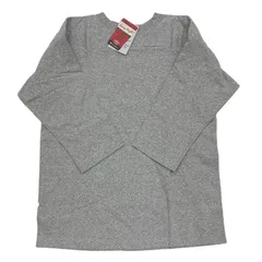 未使用品 灰 L C5-P405 Champion チャンピオン フットボールTシャツ ロンT gray T1011 テンイレブン USA製