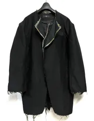 Yohji Yamamoto Y's｜ヨウジヤマモト ワイズ 切りっぱなし ノーカラージャケット YV-J03-013のサムネイル