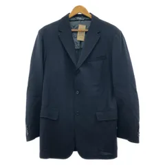 【中古】90s POLO RALPH LAUREN テーラードジャケット サイズL相当 ネイビー アメリカ製 ▲内タグ劣化 ポロラルフローレン[92]