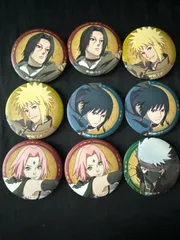 NARUTO 忍伝冒険譚 缶バッジ　9点まとめ売り