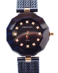 超美品 CENTURY(センチュリー) プライムタイム 606.5.S.92.15.SM5 SS QZ クォーツ 12面カッティングサファイアケース レディース 腕時計のサムネイル