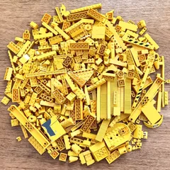 レゴ 正規品 中古 まとめ売り 約700g 黄色 大量 レゴブロック【管理番号：3415】