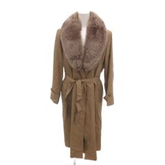 日本製✩美品✩ウール95%✩ブルーフォックス✩ファーコート✩XL - メルカリ