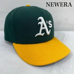 ニューエラ 59FIFTY OFFICIAL ON-FIELD CAP MLB オークランド アスレチックス メンズ - ISItems【USED】【古着】【中古】50128670