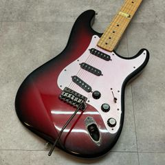 MOON ST ギター 紫 ストラト アーム付き リフレット済み バルトリーニ