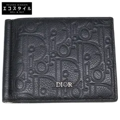 DIOR ディオール ディオール グラビティ レザー マネークリップ付き ウォレット