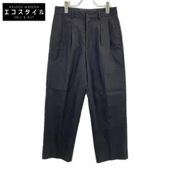 EMPORIO ARMANI エンポリオアルマーニ ｸﾞﾚｰ ｳｰﾙ 2ﾀｯｸ ﾜｲﾄﾞｽﾗｯｸｽのサムネイル