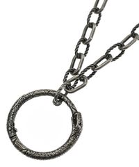 超美品】GUCCI コイン ネックレス 男女兼用 SV925 細美武士 - メルカリ
