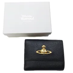 【中古】ヴィヴィアン・ウエストウッド Vivienne Westwood EXECTIVE オーブ 3つ折り財布 ウォレット 財布
