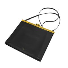 売り切り最終値下げ、 CÉLINE 黒 フィービー期 クラスプミディアム美品 