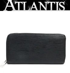 【広尾店】ルイヴィトン Louis Vuitton ジッピーウォレット 長財布 エピ ブラック SV金具 M61857 【18270】