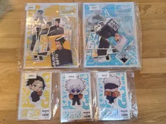 未開封　呪術廻戦 × 築地銀だこ グッズ 計5点セット 青い春 五条悟 夏油傑 【E4726-001】▲84