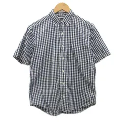 ポロジーンズ ラルフローレン POLO JEANS ボタンダウンシャツ BDシャツ ギンガムチェック 半袖 150 ■MET2