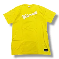 VETEMENTS 21SS Sweet Logo Tee スウィートロゴTシャツ 半袖カットソー オーバーサイズ ヴェトモン UE51TR760Y イエロー XS 1060A1のサムネイル
