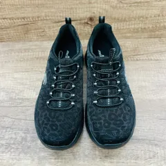 SKECHERS スケッチャーズ MEMORY FOAM メモリーフォーム スニーカー ブラック 23.5cm