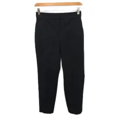 セオリーリュクス theory luxe スラックス パンツ 36 黒 ブラック 03-2106460-050-036 ■YHS9