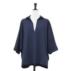 タグ付き極美品】アドーア クリアドライニットポロ ネイビー 38 - メルカリ