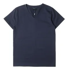 【新品】JUN HASHIMOTO ジュンハシモト Tシャツ ネイビー 紺 サイズ:3 | 25SS Vネック Tシャツ (101SERIBU V S/S) | トップス カットソー 半袖【メンズ】のサムネイル