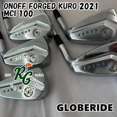 【中古】アイアンセット グローブライド(ダイワ) ONOFF FORGED KURO 2021◆MCI 100◆S◆32[5342]のサムネイル