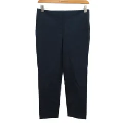 セオリーリュクス theory luxe スラックス ストレッチパンツ 紺 ネイビー 2 約M ■YHS11