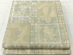 平和屋本店□極上 夏物 芭蕉布 手積み芭蕉糸100％ 九寸名古屋帯 段違い