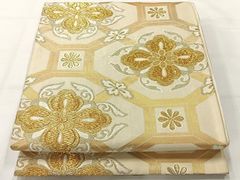 平和屋着物○本場大島紬 7マルキ 泥染め 160亀甲 吉祥文 正絹 逸品