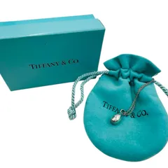 TIFFANY & Co　ティファニー　ティアドロップ　ネックレス　シルバー925