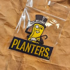 ミスターピーナッツ アイロンワッペン ワッペン アメリカン雑貨 企業キャラクター