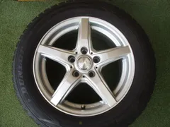 【中古】　送料込み　ヴァイオレント　205/60R16　スタッドレスタイヤ４本SET　90ノア・ヴォクシー　プリウスα　ジューク　マツダ3のサムネイル