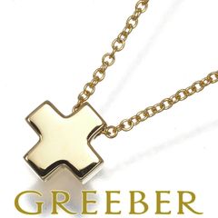 最終値下げ5/10迄 ティファニー クロス ネックレス ゴールド 中古