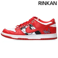 クロムハーツ ×ナイキ NIKE  PPO NIKE DUNK LOW Matty boy ペイントダンクスニーカー メンズ 28cmのサムネイル