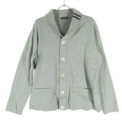 BARNEYS NEWYORK バーニーズニューヨーク 日本製 長袖 ショールカラー スウェット ジャケット グレー メンズ 古着のサムネイル
