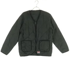 BEN DAVIS ベンデイビス 長袖 中綿ジャケット M ブラック メンズ 古着