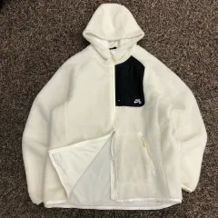 L NIKE SB ツーウェイ フリース フーディー ジップアップ ジャケット