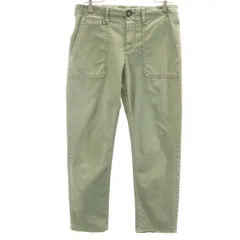 Banana Republic バナナリパブリック ベイカー パンツ 2 オリーブ レディース 古着