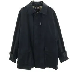 BURBERRY バーバリー ジャケット M ネイビー 三陽商会 メンズ 古着