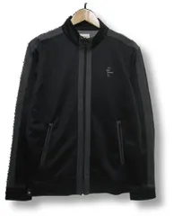 ◇DIESEL ディーゼル スタンドカラー トラックジャケット ジャージ 黒 グレー メンズMサイズ ■管理番号L29838SSS26-260328-1K（990）のサムネイル