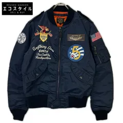 AVIREX アヴィレックス 6172116 ﾈｲﾋﾞｰ L-2 5th AIR FORCE ﾌﾗｲﾄｼﾞｬｹｯﾄ L