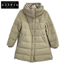 nano universe ナノユニバース ﾍﾞｰｼﾞｭ WHITE GOOSE ｽﾀﾝﾄﾞﾐﾄﾞﾙ 西川ﾀﾞｳﾝ 36