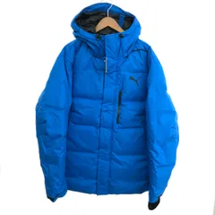 PUMA プーマ ダウンジャケット サイズ:XXL フード/ロゴブランド    ブルー メンズ / 240001178562